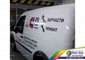 Наклейки на Ford Transit