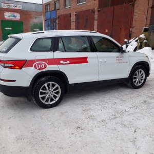 Брендирование автомобиля Шкода Кодиак